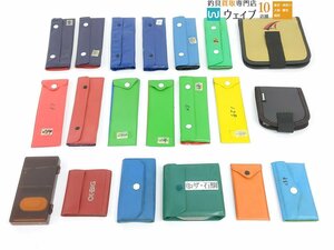 シマノ、鬼印釣針本舗、ソウシン 等 各種 仕掛ケース 計20テンセット ジャンク品