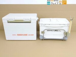 ダイワ タフクール SU2600、シマノ スペーザ サーフ 130 UC-713 クーラーボックス 2点セット 中古＆ジャンク品