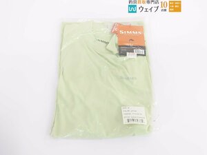 SIMMS SolarFlex LS Crewneck Solid シムス ソーラーフレックス LSクールネック ソリッド Mサイズ ライトグリーン 新品