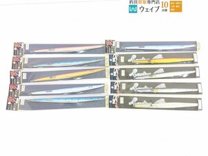 ホッツ 男ジグ 180g・バレーヒル レヴァンピアース 170g 計10点 各種カラー メタルジグセット 未使用 店舗保管品