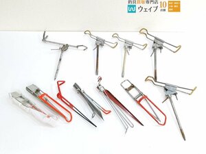 カープ 三徳竿立、浜口機工 ポインターミニ、HKK 他 ピトン等 計11点