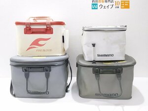 シマノ リミテッドプロ フィッシュバッカン・シマノ ファイヤーブラッド バッカン 等 計4点 ジャンク品