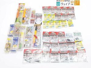 カツイチ ヨリモドシ尾バリ M マルフジ ロデオグライダー S 等 アオリイカ用フック 仕掛け 計42点 未使用＆中古