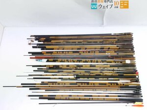 ダイワ 紫峰 兆 16、別作 聖舟 12 他 ヘラ竿 のべ竿 渓流 等 ジャンク大量 ジャンク品