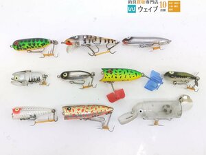 HEDDON ヘドン ベビーラッキー 13・タイガー・タイニークレイジークローラー・ザラパピー 他 計10点