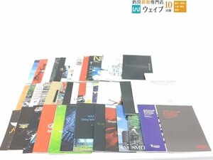 デュエル 2002 ニュー プロダクト、ヨーヅリ クオリティータックル 2010、アブガルシア カタログ 2009 等 計43点 ジャンク品