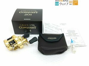 シマノ 21 カルカッタコンクエスト 201 美品