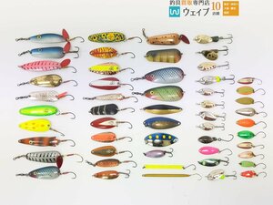 ABU アブガルシア トビー 4g 1/8oz・Uto オリジナル 10g 1/3oz、フィックス インパクト 2.5g、MIU 2.2g 他 計53点セット