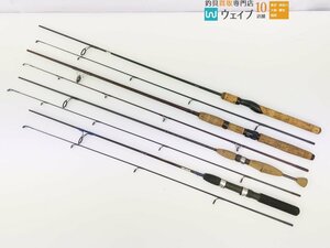 ufm ウエダ スーパーパルサー FWS-60M/C、ダイワ トライフォース-Z 602LFS、スズミ ワンダースティック SP-56L 他 計4点