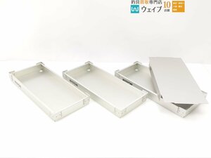 キーストン アルミ製イカ用トロ箱 Sサイズ 3枚 マルチプレート付