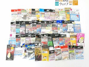 釣研 ソルトフック鯵レギュラー・ジャングルジム ジャコヘッド・ダイワ ディースマーツフック 他 計50点 セット ジグヘッド