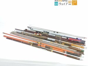 NFT スピンジョイ MARK 606、ダイワ 620-33、オリムピック アマゾンセブン 他 投げ竿 など ジャンク竿 大量セット ジャンク品