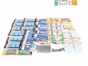 デュエル ヨーヅリ 北陸爆釣A 4号・ヨーヅリ イカ針キャップ Sサイズ・第一精工 ツノBOX 小サイズ 他 計43点イカ釣り用品セット