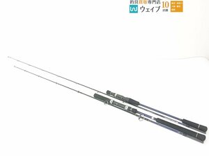 メジャークラフト ソルパラ SPXJ-B64ML/LJ・メジャークラフト ソルパラ SPXJ-S60M 計2点 ロッドセット