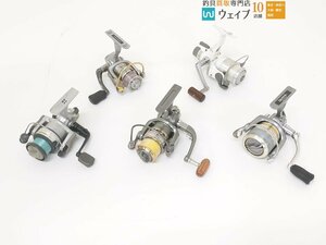 ダイワ レブロス MX2506・シマノ バイオマスター 2000L・ABU アブガルシア カーディナルII SX1000S 他 計5点セット