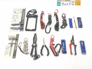 ダイワ クイックハリハズシ・プロックス フィッシュキャッチャー R・ドレス デリンジャー 3.2 他 計17点セット 新品あり