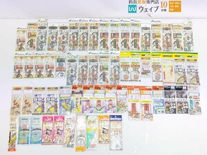 ヤマシタ イサキ仕掛 房総・剱崎 2号、ハヤブサ 海戦 タイ五目 コマセシャクリ 全長2.8m 5/2号 他 計60点セット