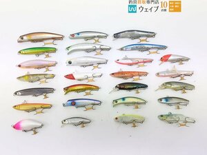 ダイワ ソラリア 85F、シマノ ゴリアテ 95F、タックルハウス ローリングベイト 77 15G、アイマ コウメ 60 他 計26点セット