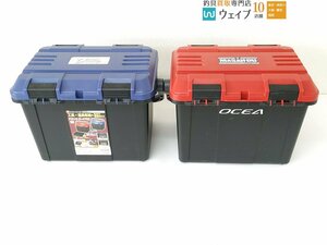 リングスター ドカット D-4700 ブルー・レッド 計2点セット タックルボックス