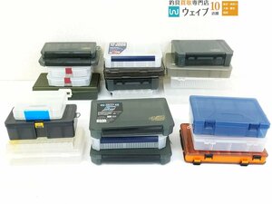 メイホウ マルチケース OL・バーサス VS-3020 NDDM・VS-3037 ND 他 計23点 タックルケース セット ルアーケース