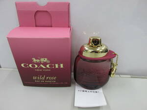 ◆ COACH コーチ 香水 wild rose 30ml ワイルドローズ オードパルファム /6231SE