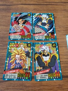 1円～ ドラゴンボール スーパーバトル No.804 826 カードダス 剥がし前 剥がし後 箱だし 極美品 孫悟空4 ベジータベビー プレミアム 