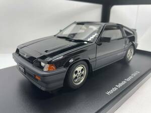 Aa 1/18 ホンダ HONDA Ballade Sports CR-X Si Black J01-01-005-2