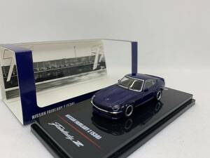 INNO 1/64 ニッサン フェアレディ NISSAN FAIRLADY Z S30 Blue J04-R-429