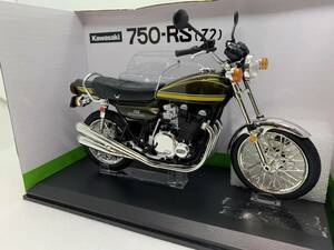 アオシマ 1/12 川崎 カワサキ KAWASAKI 750-RS Z2 イエロータイガー 完成品 104637-2500 J03-4R-006-2