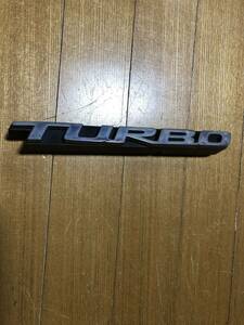 バモス　純正　フロントバンパー　ターボ　TURBO エンブレム