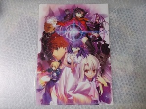 劇場版 Fate/stay night Heaven's Feel Ⅰ. presange flower 前売り券 第3弾 特典クリアファイル / 武内崇 TYPE-MOON