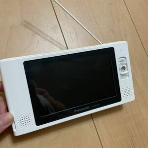【中古】Panasonic パナソニック ポータブルテレビ SV-ME580 ホワイト 本体のみ 