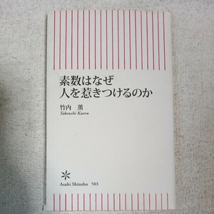 素数はなぜ人を惹きつけるのか (朝日新書) 竹内 薫 9784022736031