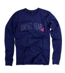 定価9350円◆SWEET YEARS◆ロングスリーブTシャツ◆ネイビー/紺◆ロンT SY55-8605SY◆XSサイズ　スウィートイヤーズ スイートイヤーズ