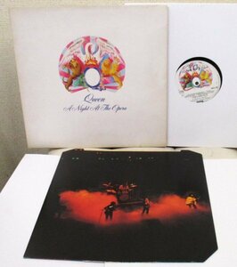 ☆彡 英國盤 Queen A Night At The Opera [ UK ORIG '75 EMI EMTC 103 ] Тисненый разворот