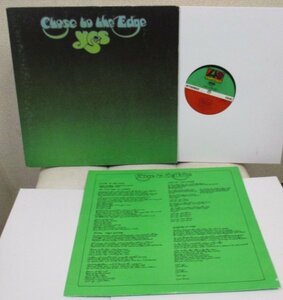 ☆彡 英國盤 Yes Close To The Edge [ UK ORIG '72 Atlantic K50012 ]