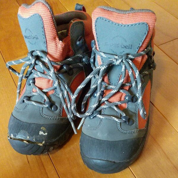 トレッキングシューズ モンベル登山 GORE-TEX 20cm キャンプ アウトドア登山靴