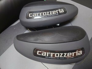 希少 当時物 Carrozzeria pioneer スピーカー TS-X450 BASS-REFLEX 旧車 カロッツェリア パイオニア ネオン 現状品 取付マウント付き