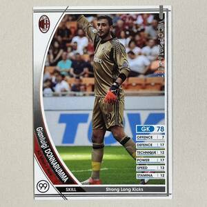 ♪♪WCCF 16-17 白 ジャンルイジ・ドンナルンマ Gianluigi Donnarumma AC Milan 2016-2017♪三点落札で普通郵便送料無料♪