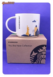 STARBUCKS　COFFEE　スターバックス　スタバ　陶器製　マグカップ　ニューヨーク　You Are Here Collection　NEW YORK