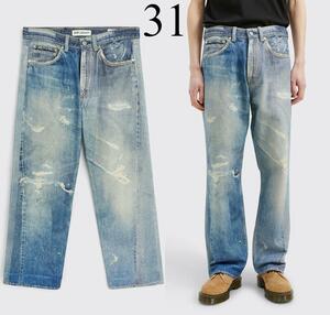 31　OUR LEGACY THIRD CUT DENIM 定価68200円　アワーレガシー　転写　デニム　パンツ　サードカット