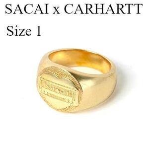 SACAI x Carhartt WIP リング　②　1　サカイ　カーハート 指輪　23AW 