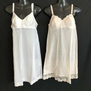 SD-096　☆♪The Debby & LECIEN co Pretty Madams WHITE ♪☆ エレガンスブラスリップ A80Lサイズ(B90cm　丈95cm)