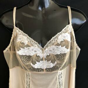 SK-023 ☆♪The Wacoal L'ge EXCEL Glammor Beauty Ladys Lingerie♪☆ ゴージャスキャミスリップ 　3Lサイズ(B100cm)