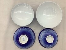 深川製 組飯碗 中鉢 湯のみ マグカップ 鉢 食器 富士のしるべ まとめ 中古品 ACB_画像4