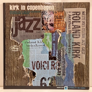 ■即決 JAZZ Roland Kirk / Kirk in Copenhagen mg20894 j39206 米オリジナル、赤Dg Mono ローランド・カーク
