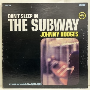 ■即決 JAZZ Johnny Hodges / Don’t Sleep in the Subway v6-8726 j39243 米盤、Mgm/T Dg Stereo ジョニー・ホッジス