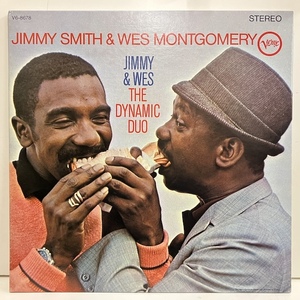 ■即決 JAZZ Jimmy Smith Wes Montgomery / Jimmy & Wes The Dynamic Duo v6-8678 j39261 米盤、Stereo ミゾナシT/Mgm Vangelder刻印