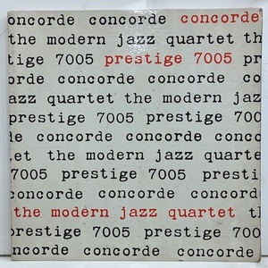 ■即決 JAZZ MJQ / Concorde prlp7005 j39363 米盤、黄黒Nyc Dg Mono Rvg手書き刻印 ミルト・ジャクソン