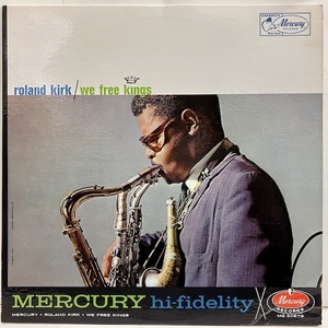 ■即決 JAZZ Roland Kirk / We Free Kings Mg20679 j39451 米オリジナル、黒銀オヴァルDg Stereo HANK JONES